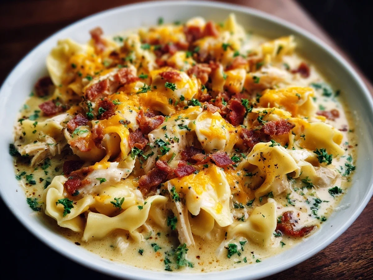 Creamy Crack Chicken Noodle Soup - Image 2