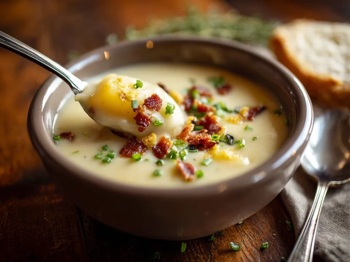 Creamy Crockpot Potato Soup: Simple Homestyle Comfort - Image 1