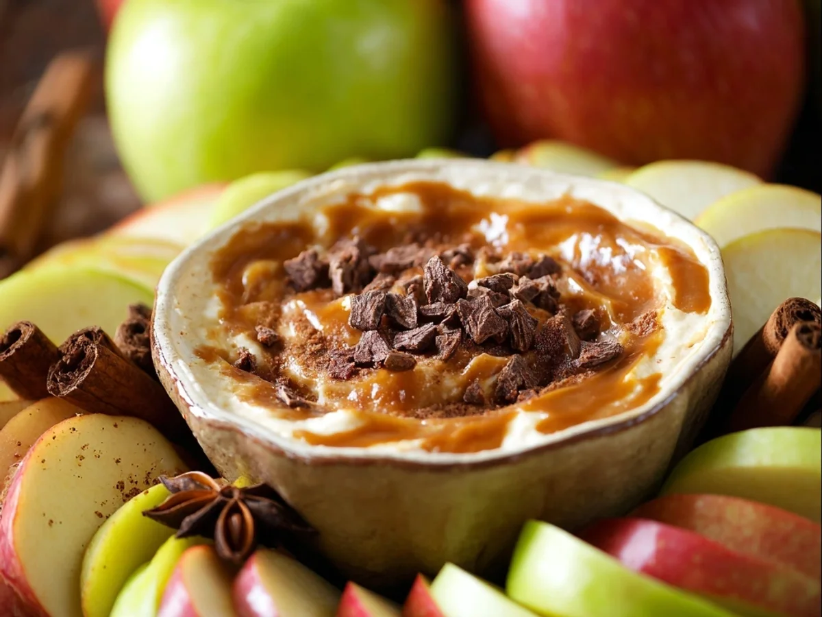 Creamy Easy Caramel Apple Dip for Fall Fun - Image 2
