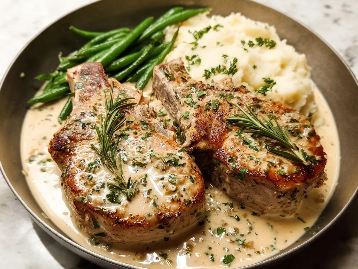 Creamy Lamb Chops with Savory Chicken Broth Sauce - Image 2