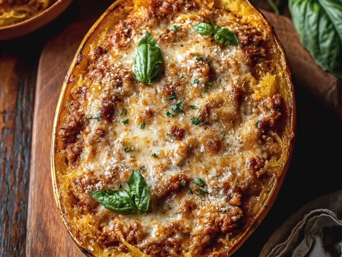 Creamy Million Dollar Spaghetti Squash Bake - Image 2