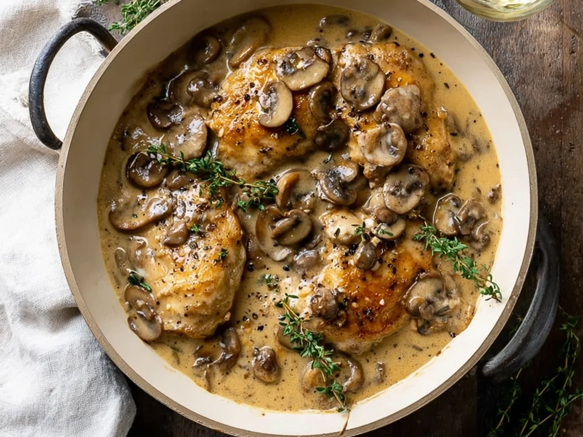 Creamy Mushroom Chicken: Hearty Weeknight Dinner - Image 2