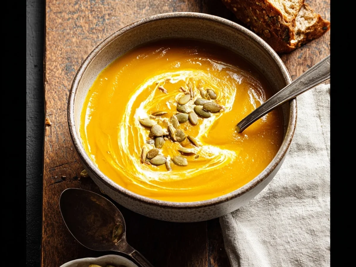 Creamy Roasted Kabocha Squash Soup: Autumn Comfort - Image 2