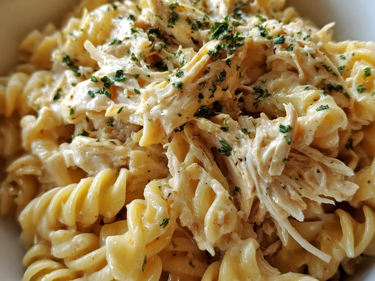 Creamy Rotisserie Chicken Pasta: Quick Italian Comfort - Image 1