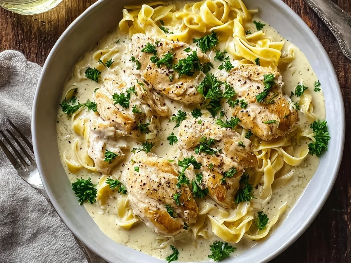 Creamy Slow Cooker Angel Chicken Dinner - Image 1