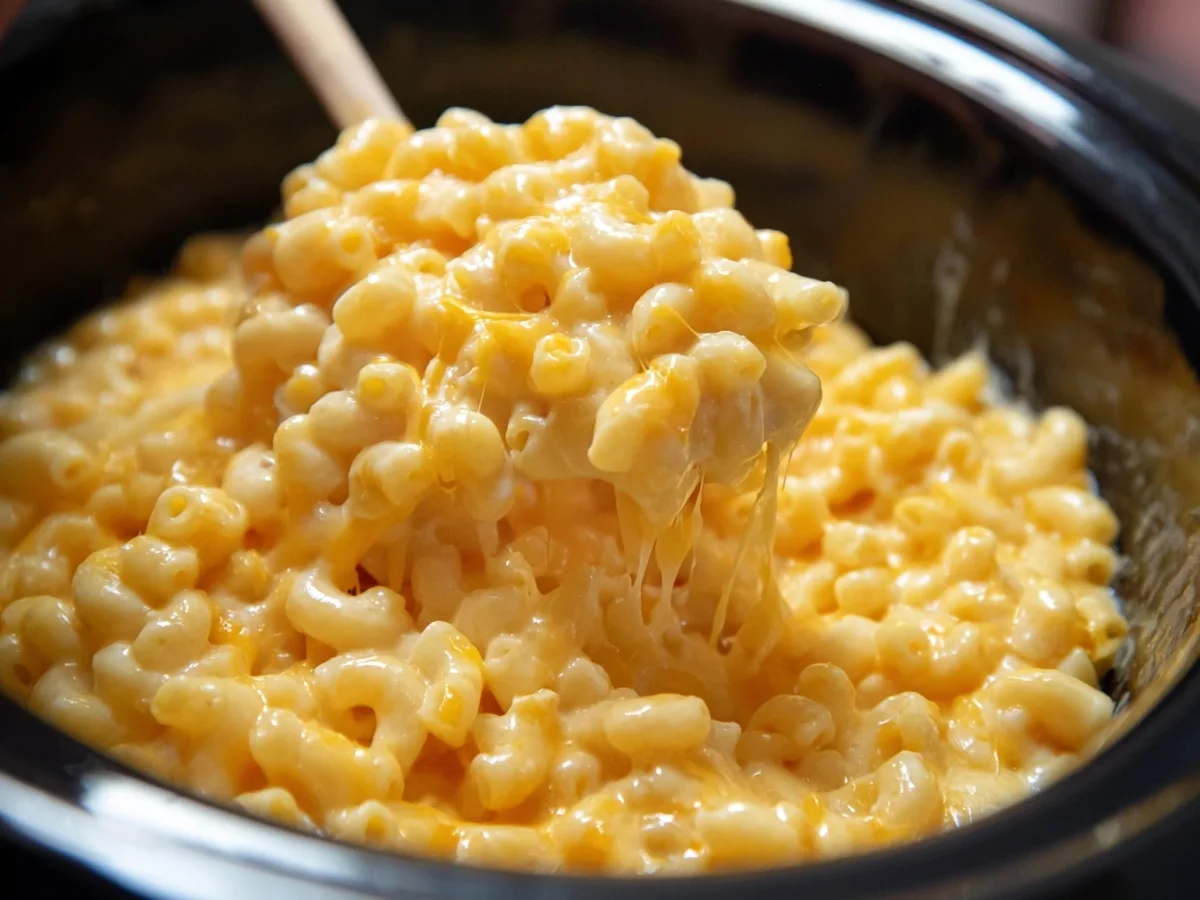 Creamy Slow Cooker Mac and Cheese Dinner - Image 1
