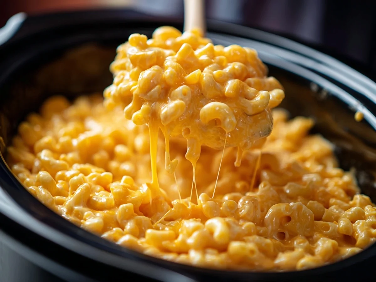 Creamy Slow Cooker Mac and Cheese Dinner - Image 2
