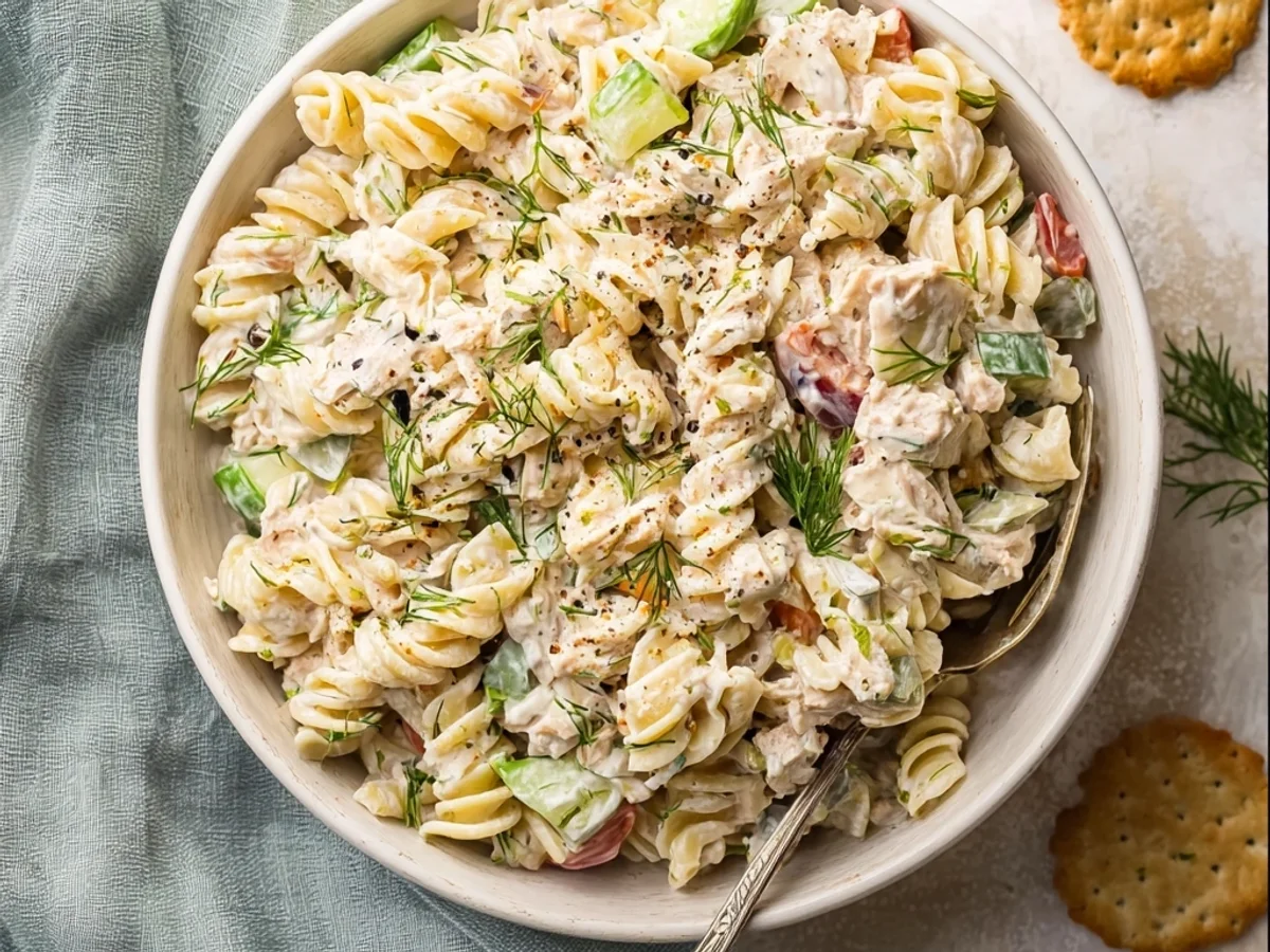 Creamy Tuna Pasta Salad: Simple, Zesty & Quick - Image 2