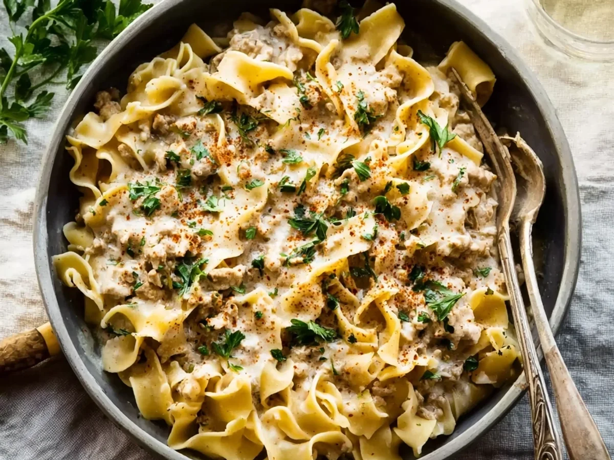 Creamy Turkey Stroganoff: Weeknight Winner Recipe - Image 2