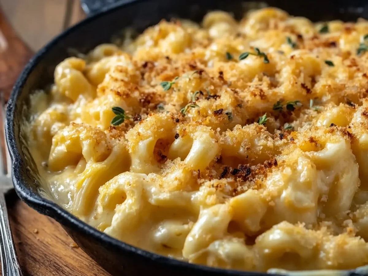 Creamy Upgraded Mac and Cheese: A Homestyle Delight - Image 1