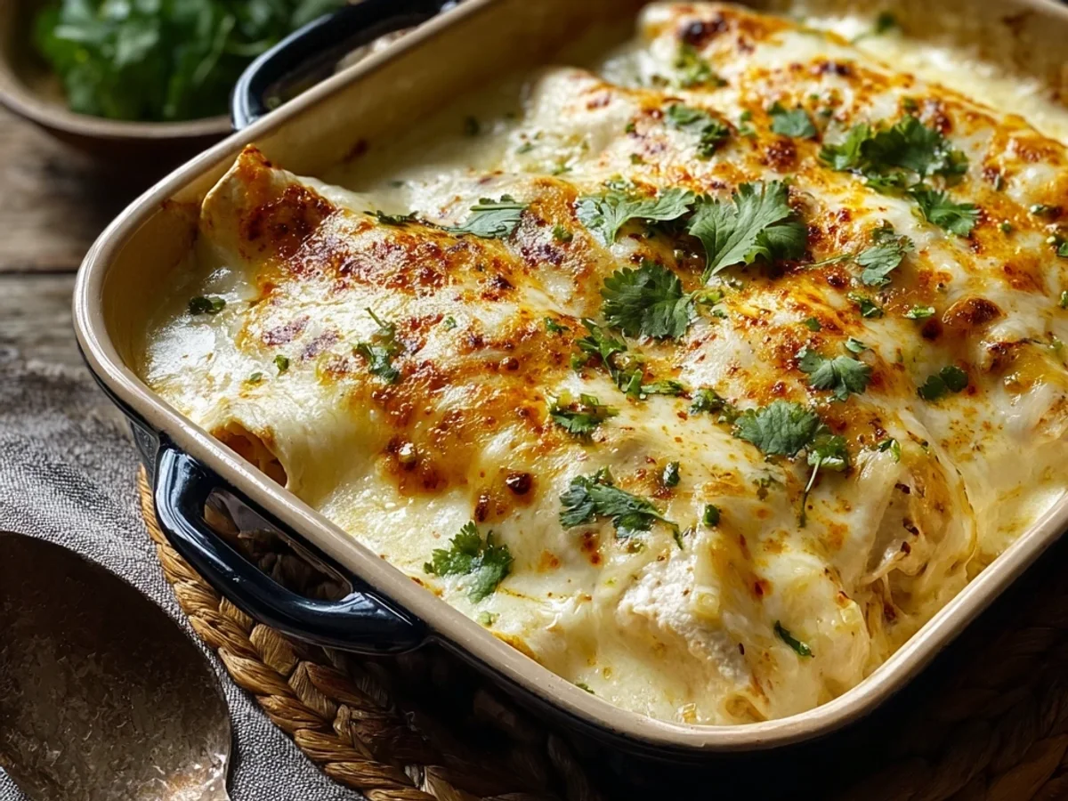 Creamy White Chicken Enchiladas: A Family Favorite - Image 2