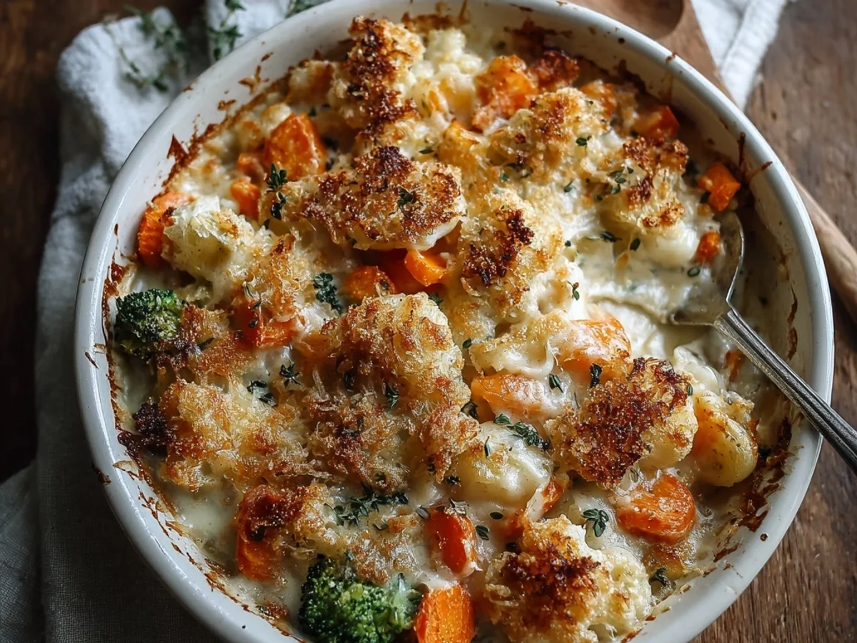 Creamy Winter Vegetable Bake: A Hearty Dish - Image 2
