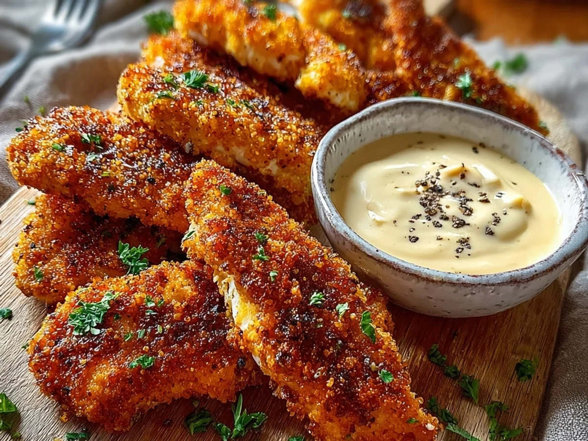 Crispy Crack Chicken Tenders: Quick Weeknight Dinner - Image 1