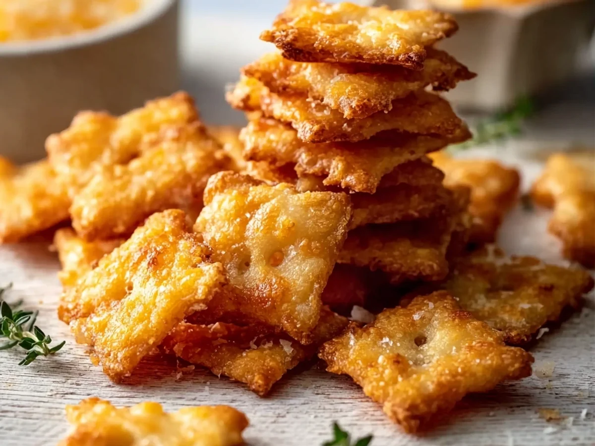 Crispy Homemade Cheese Crackers: A Family Favorite - Image 2