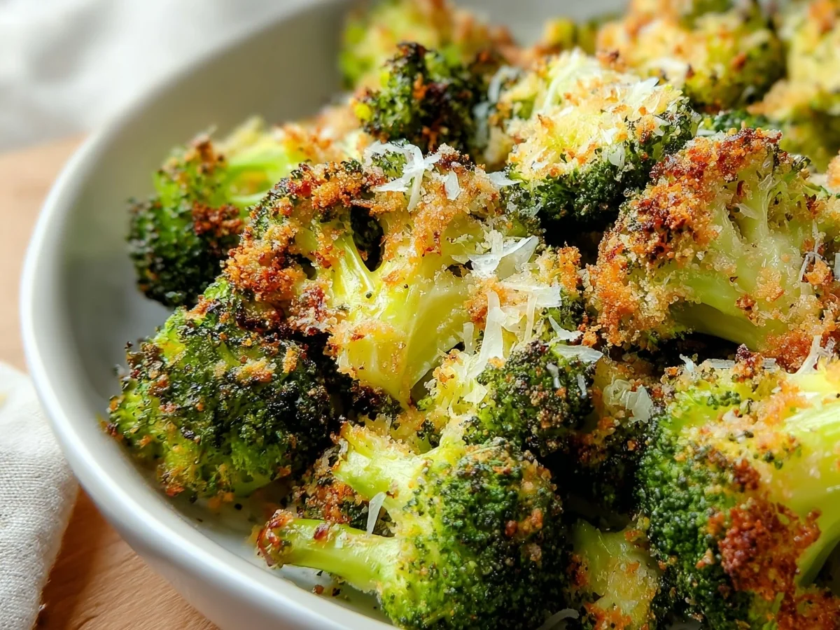 Crispy Parmesan Crusted Broccoli Florets - Image 2