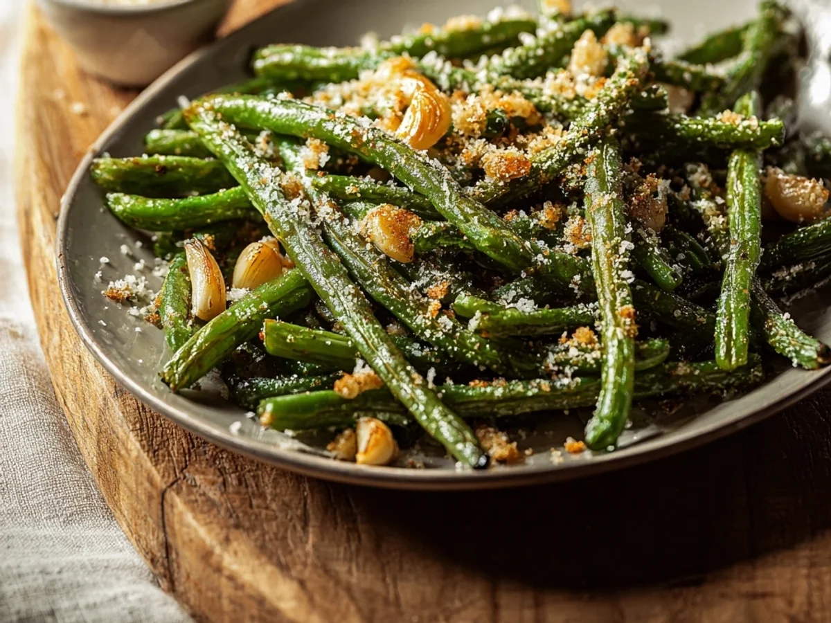 Crispy Parmesan Roasted Green Beans: A Simple Side - Image 2