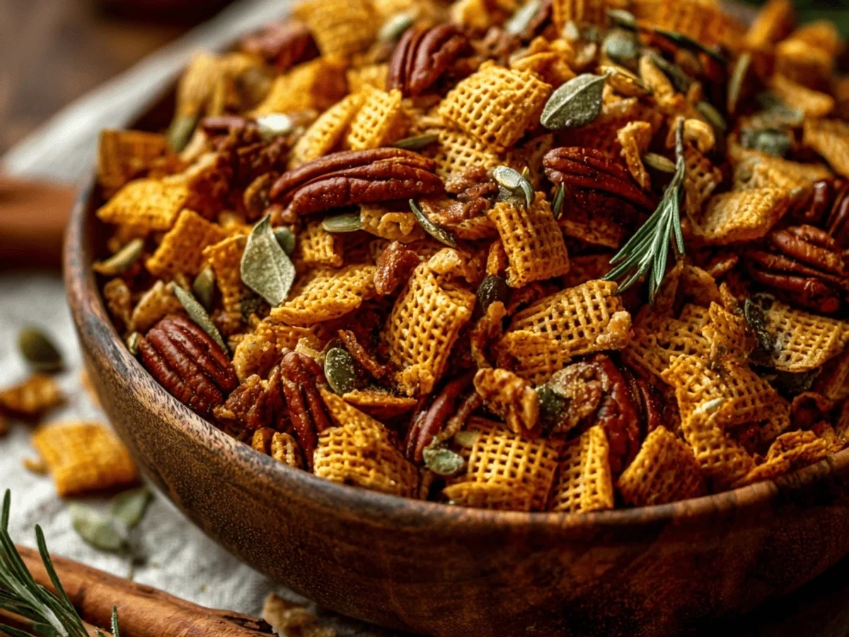 Crispy Pumpkin Spice Chex Mix: My Autumn Snack Story - Image 1