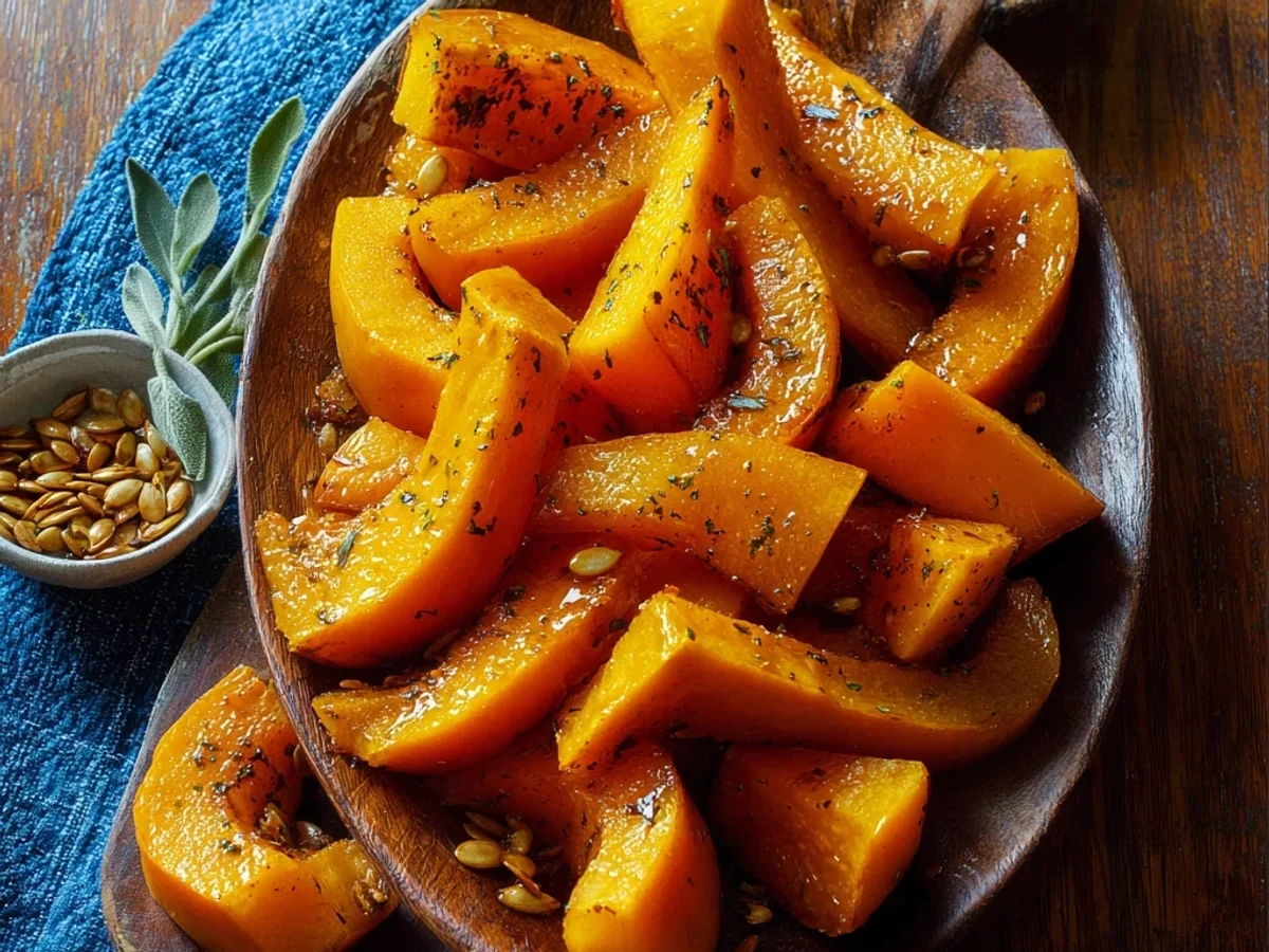 Crispy Roasted Butternut Squash with Sage & Garlic - Image 2
