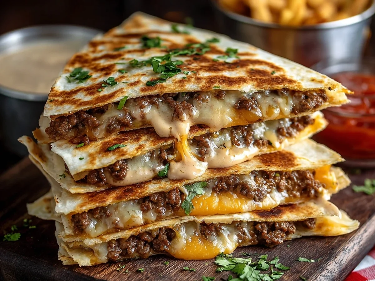 Crispy Smashburger Quesadillas: Easy Weeknight Comfort - Image 2