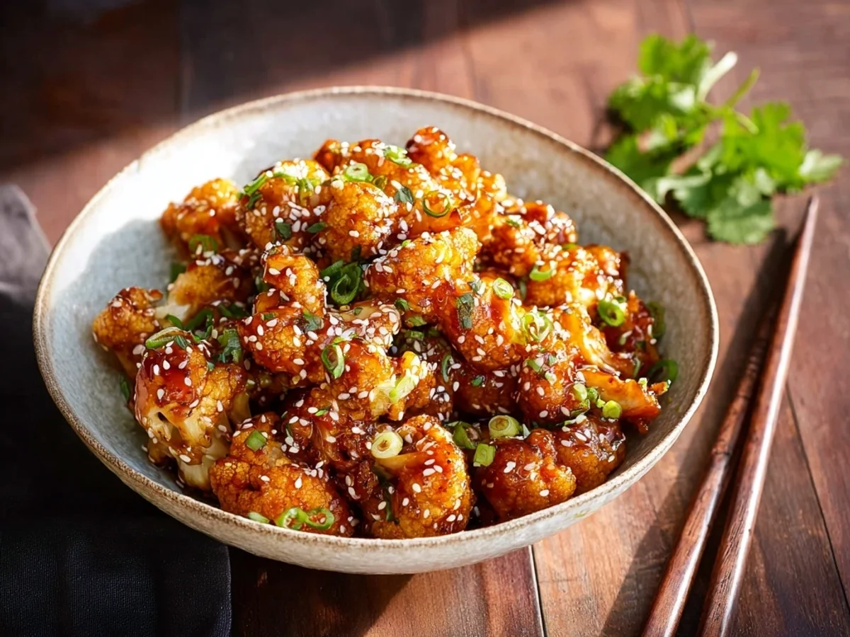 Crispy Sticky Sesame Cauliflower: A Weeknight Delight - Image 2