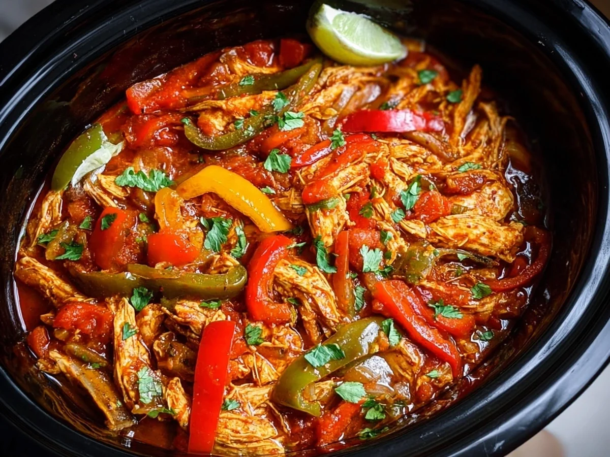 Crockpot Chicken Fajitas: Easy Slow Cooker Dinner - Image 2