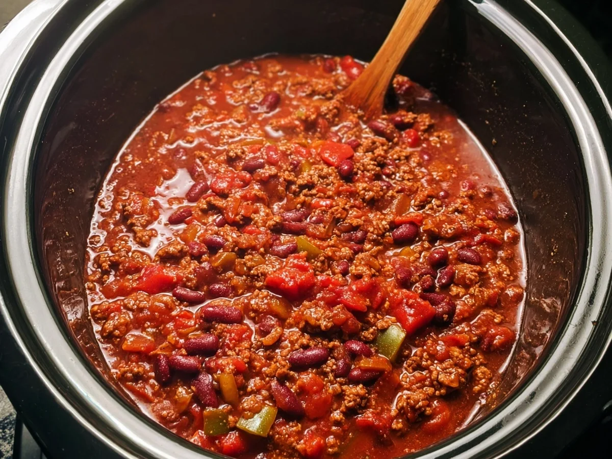 Crockpot Chili Recipe: 5-Star Slow Cooker Meal - Image 1