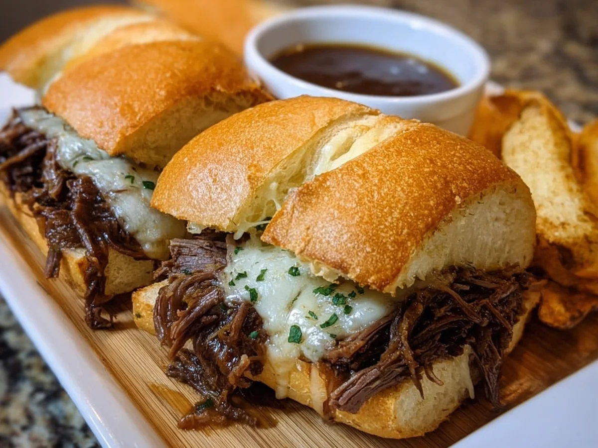 Crockpot French Dip Sandwiches - Image 1