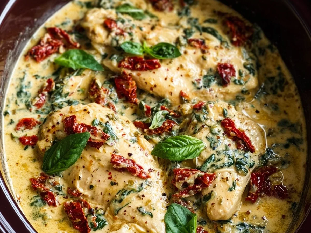 Crockpot Marry Me Chicken: Easy Slow Cooker Dinner - Image 2