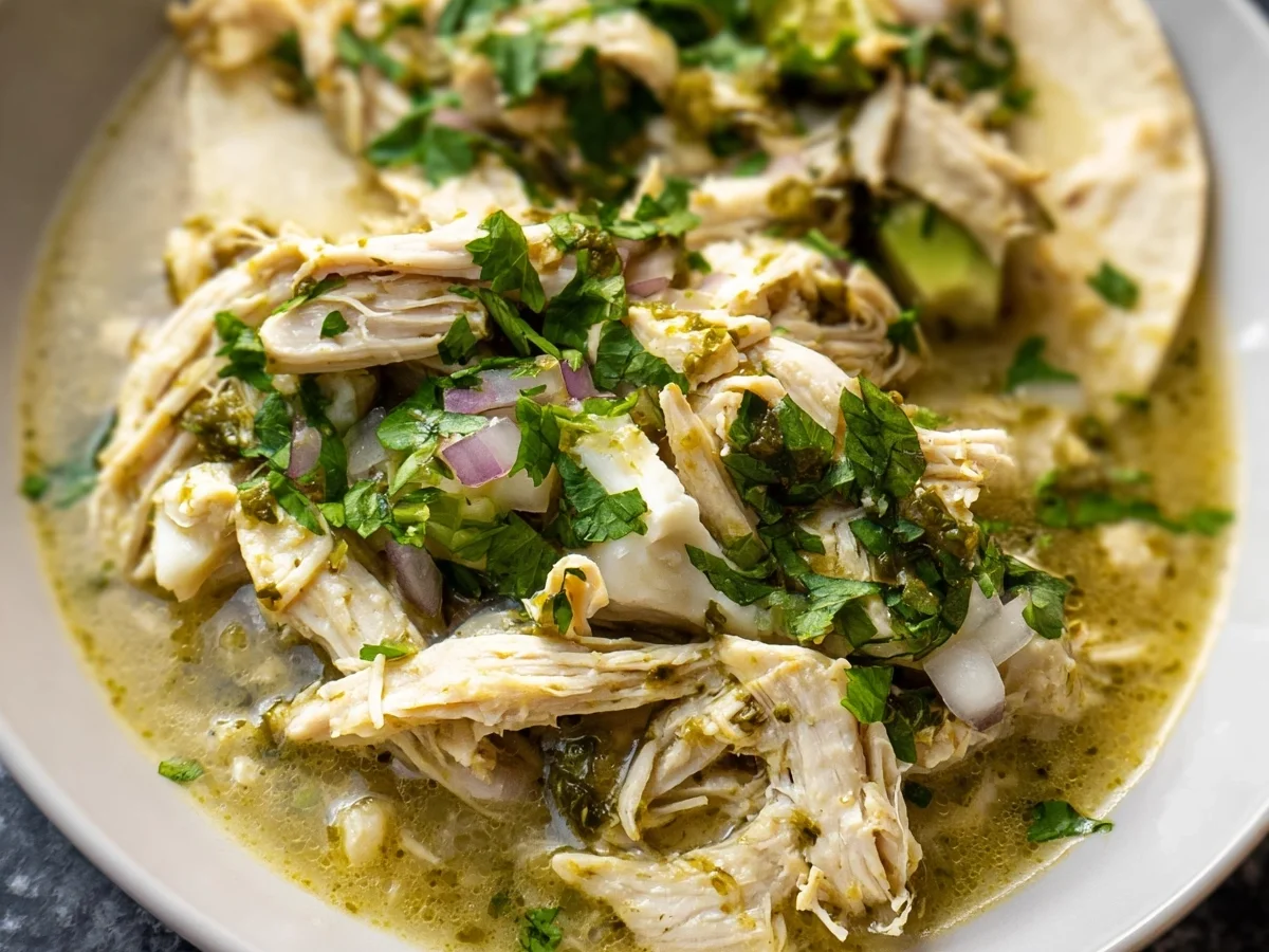 Crockpot Salsa Verde Chicken: Easy Weeknight Meal - Image 2
