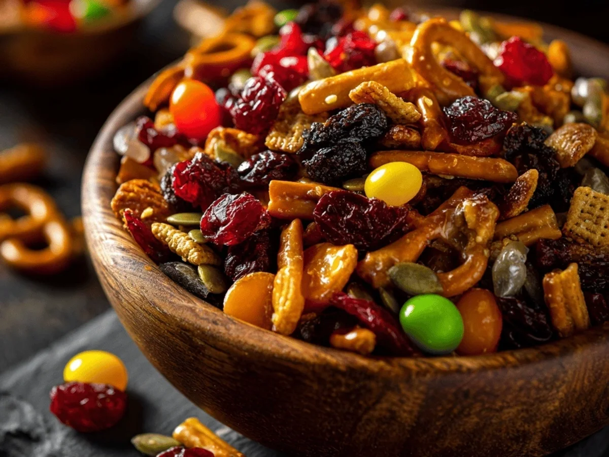 Crunchy Spooky Halloween Party Mix Recipe - Image 1