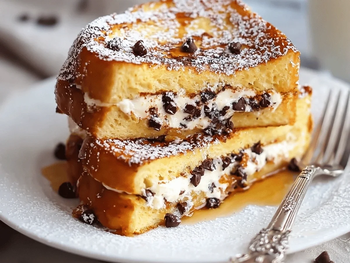 Decadent Cannoli French Toast: A Sweet Brunch Dream - Image 1