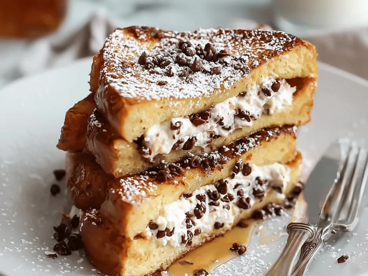 Decadent Cannoli French Toast: A Sweet Brunch Dream - Image 2