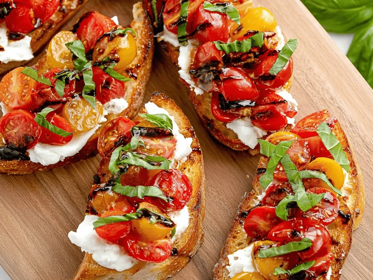 Delicious Burrata Bruschetta Recipe You'll Love - Image 1