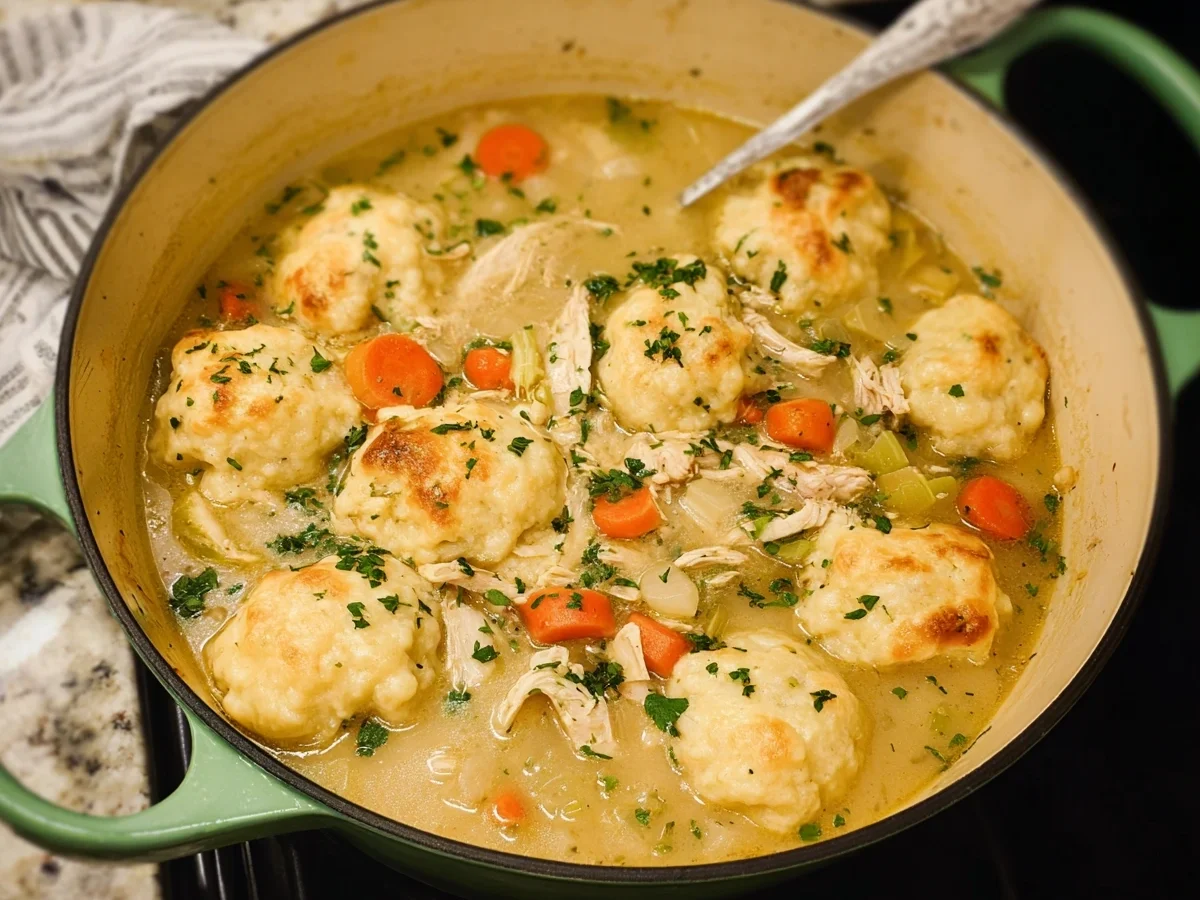Dutch Oven Chicken & Dumplings: Hearty One-Pot Meal - Image 2