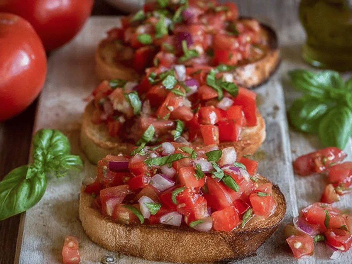 Easy and Flavorful Tomato Bruschetta Recipe - Image 2