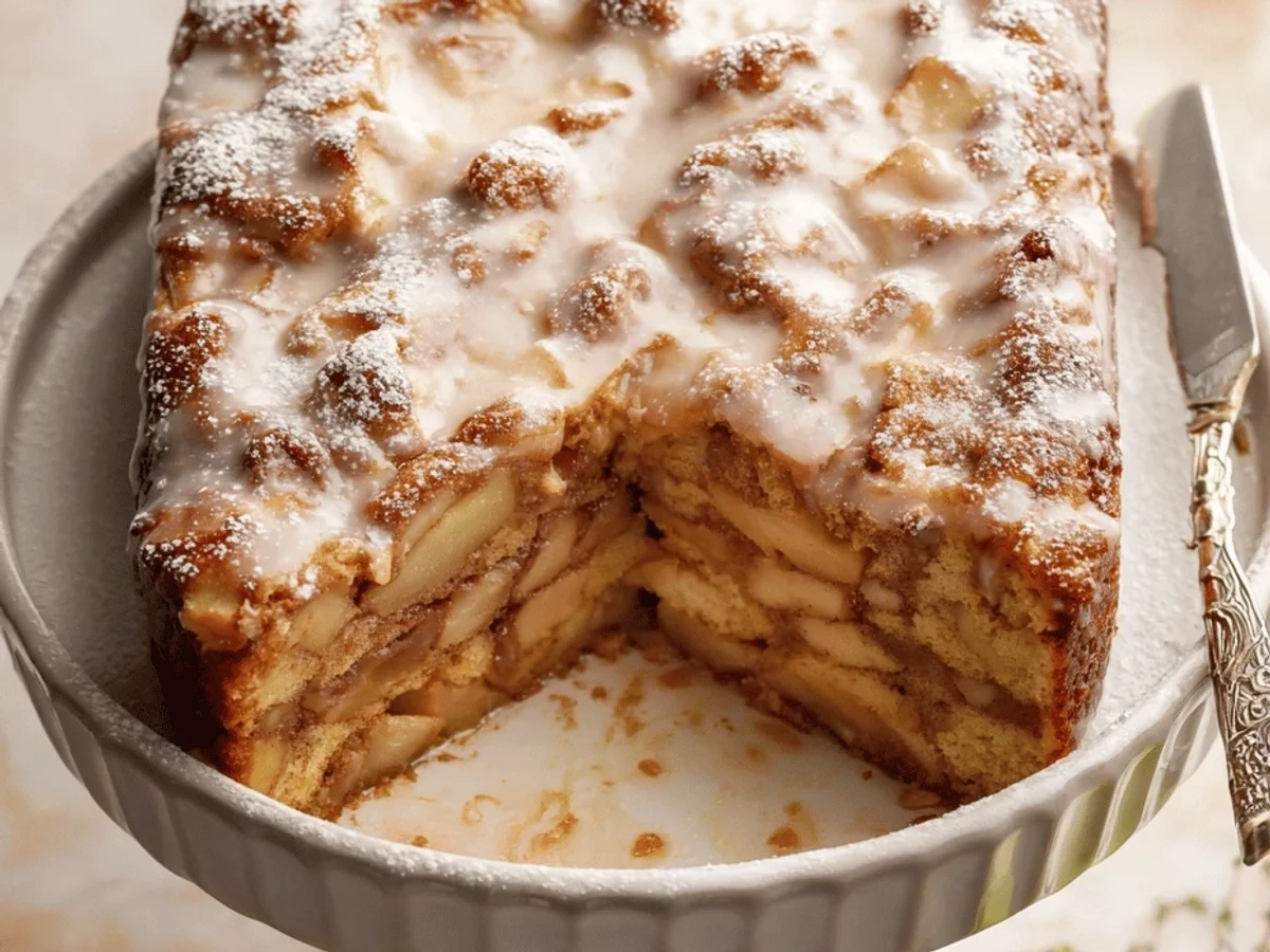 Easy Apple Fritter Cake Recipe: My Cozy Autumn Treat - Image 2