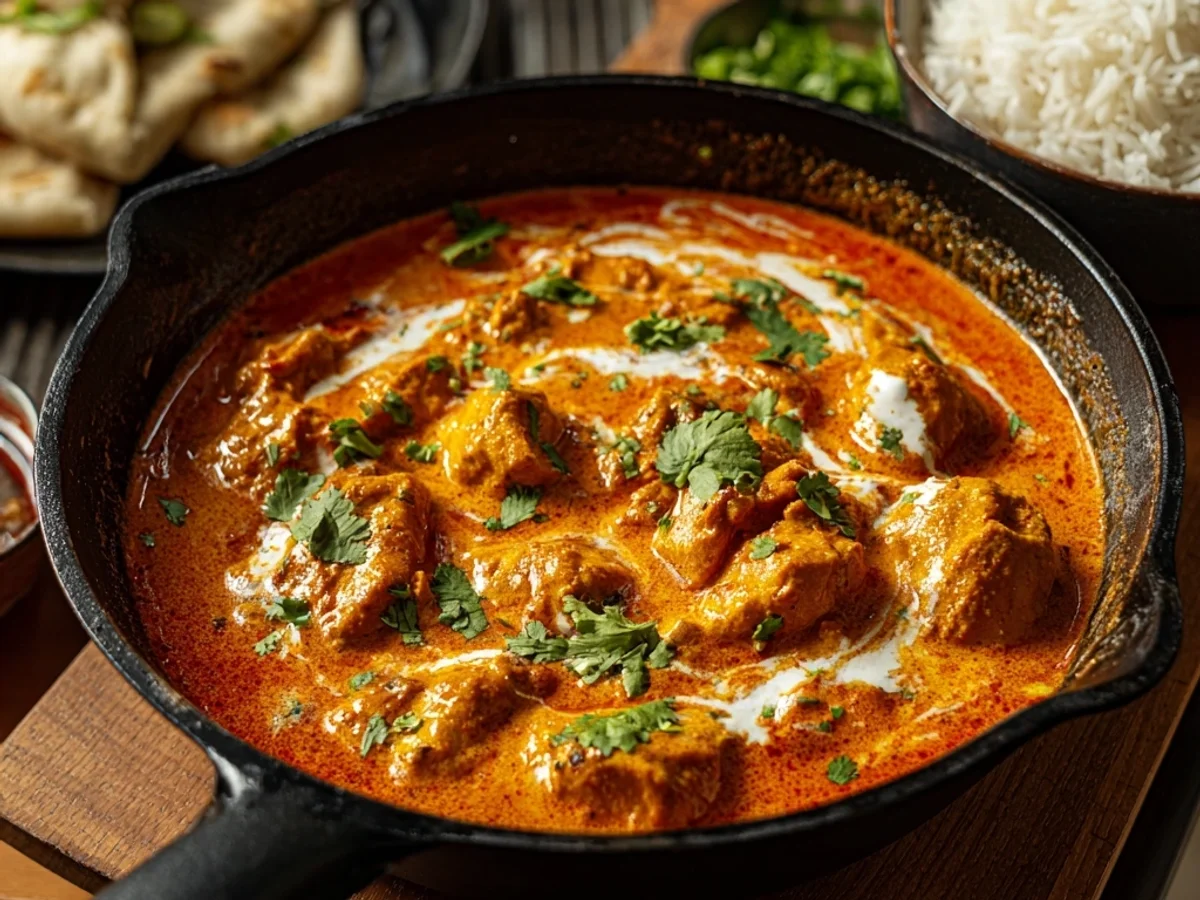 Easy Butter Chicken Skillet: Quick Weeknight Comfort - Image 1