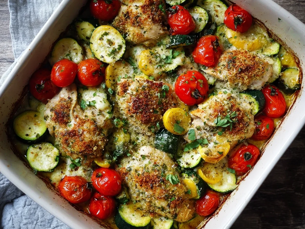 Easy Chicken Zucchini Bake: Healthy Dinner Recipe - Image 2