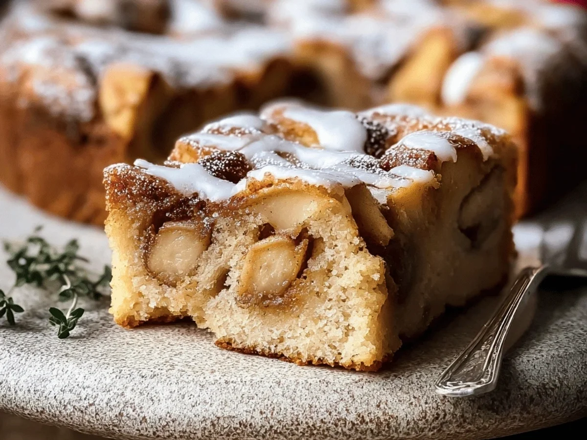 Easy Cinnamon Apple Cake: My Go-To Cozy Fall Treat - Image 1