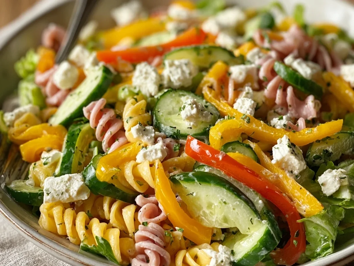 Easy Cold Salad Recipe: Zesty Summer Lunch - Image 2