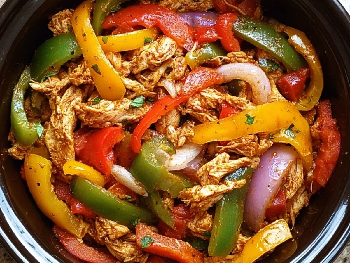 Easy Crockpot Fajitas: Flavorful Dinner - Image 2