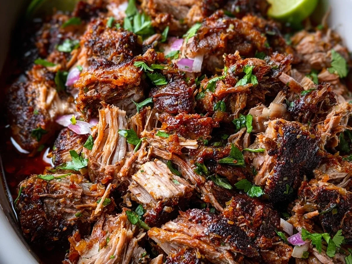 Easy Crockpot Lamb Carnitas for Tacos & Bowls - Image 2