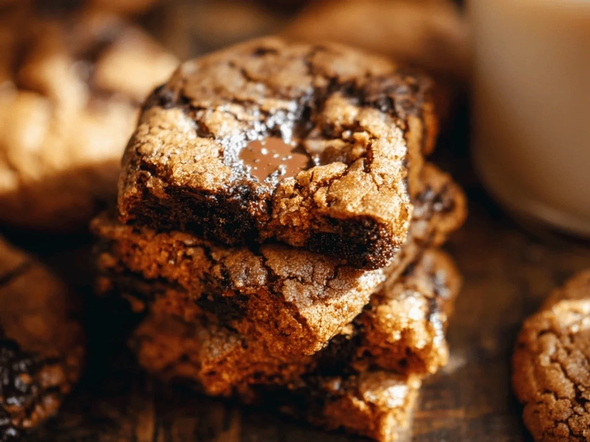 Easy Fall Pumpkin Brookies: My Go-To Cozy Treat - Image 2