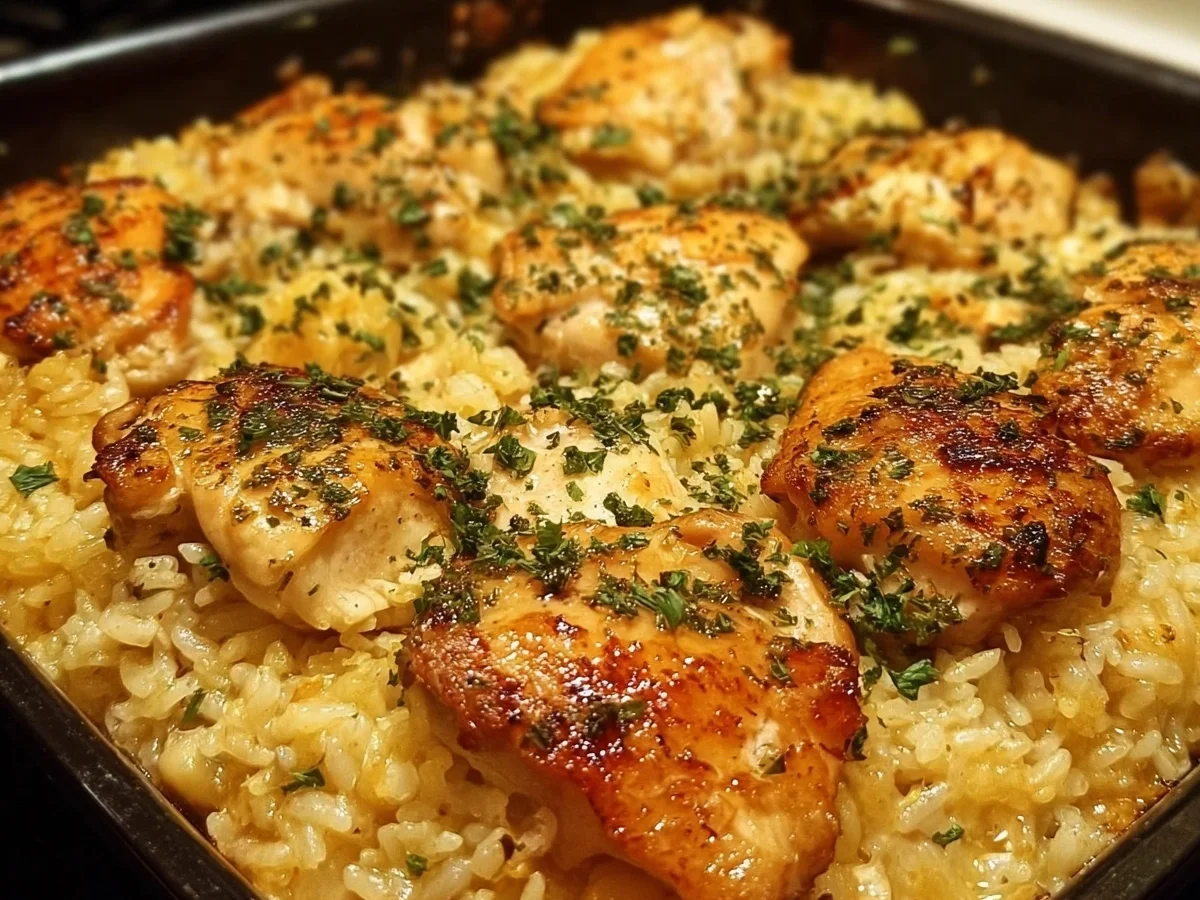 Easy Forgotten Chicken and Rice Casserole - Image 2