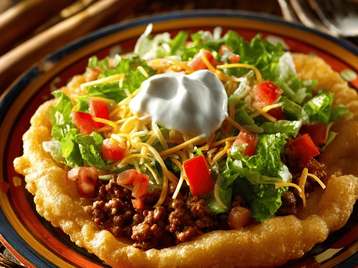 Easy Fry Bread Taco Recipe: Delicious & Fun! - Image 3