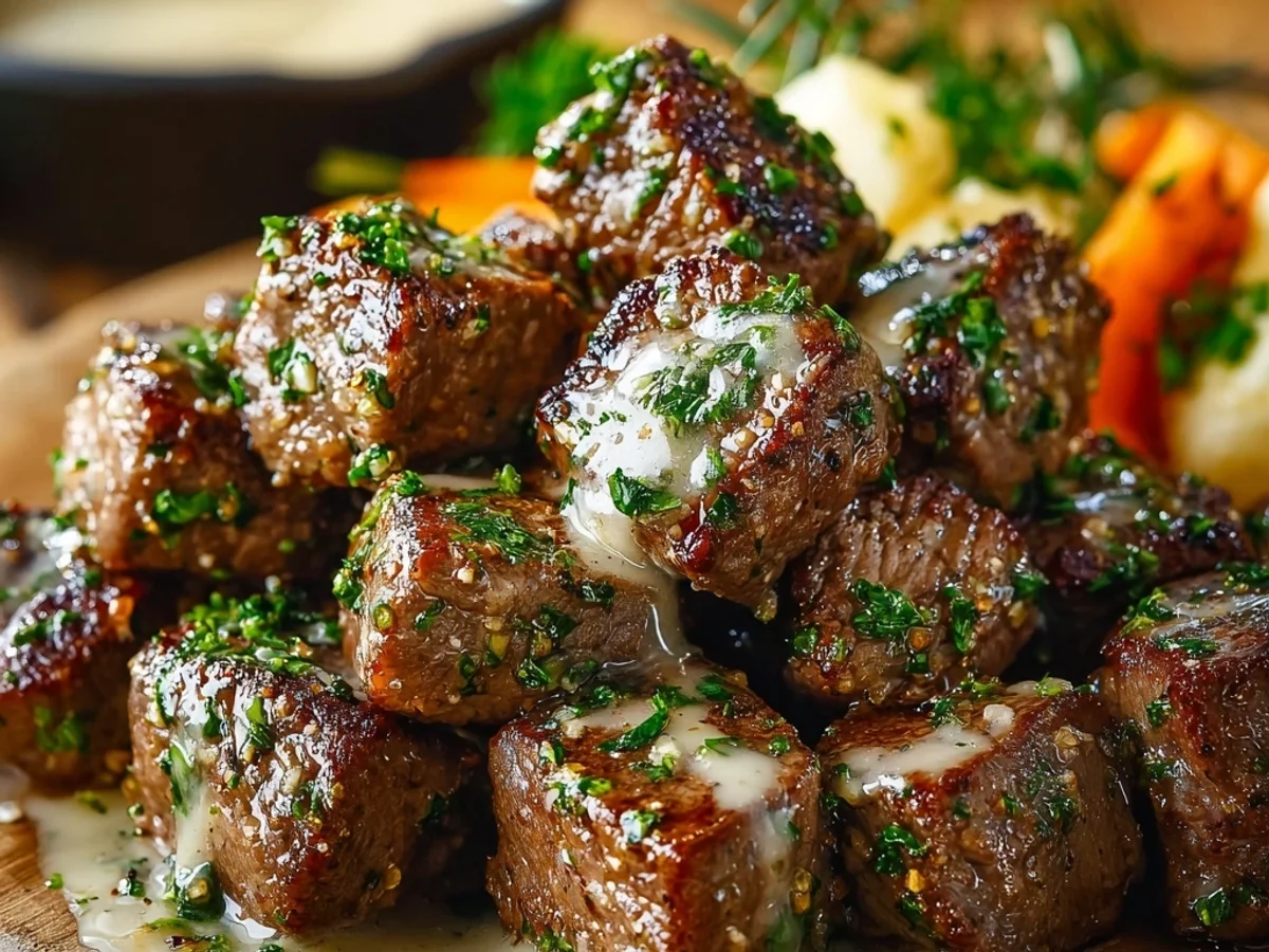 Easy Garlic Butter Steak Bites: Quick Skillet Meal - Image 2