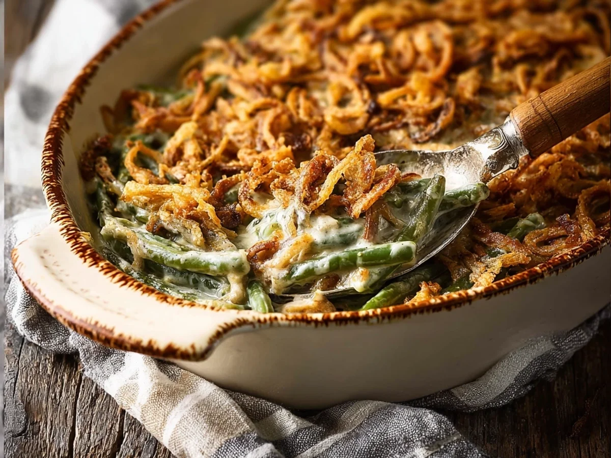 Easy Green Bean Casserole: Creamy & Quick Comfort - Image 2