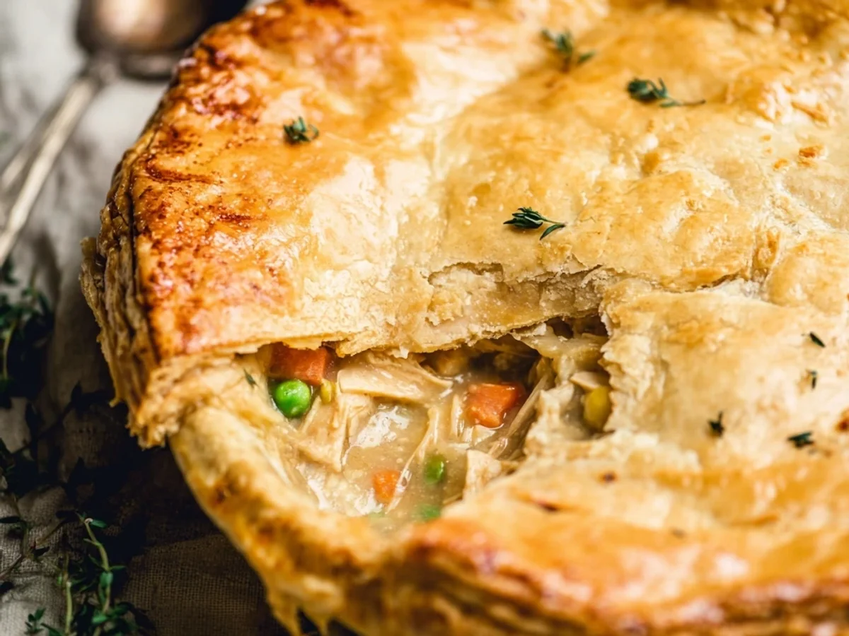Easy Homemade Chicken Pot Pie: A Family Favorite - Image 1