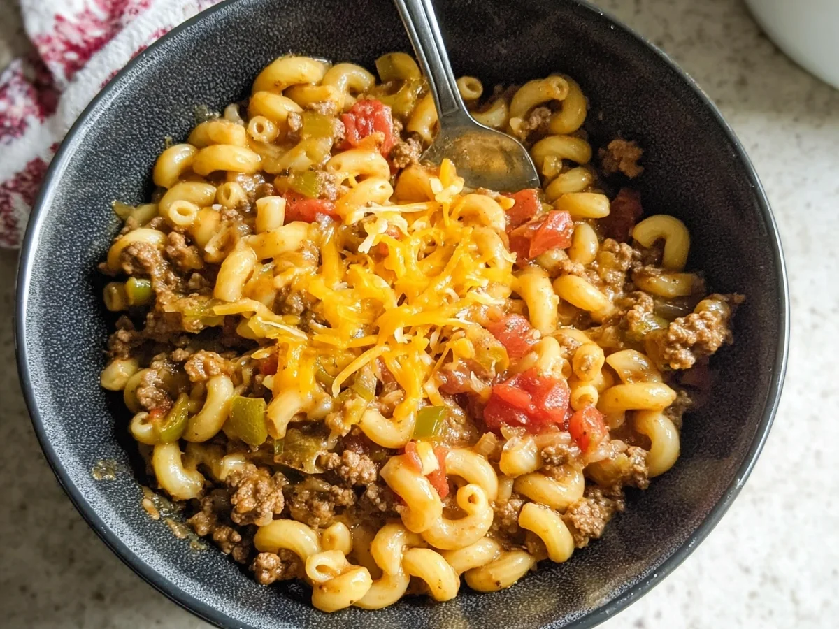 Easy One-Pot Taco Macaroni for a High-Protein Dinner - Image 1