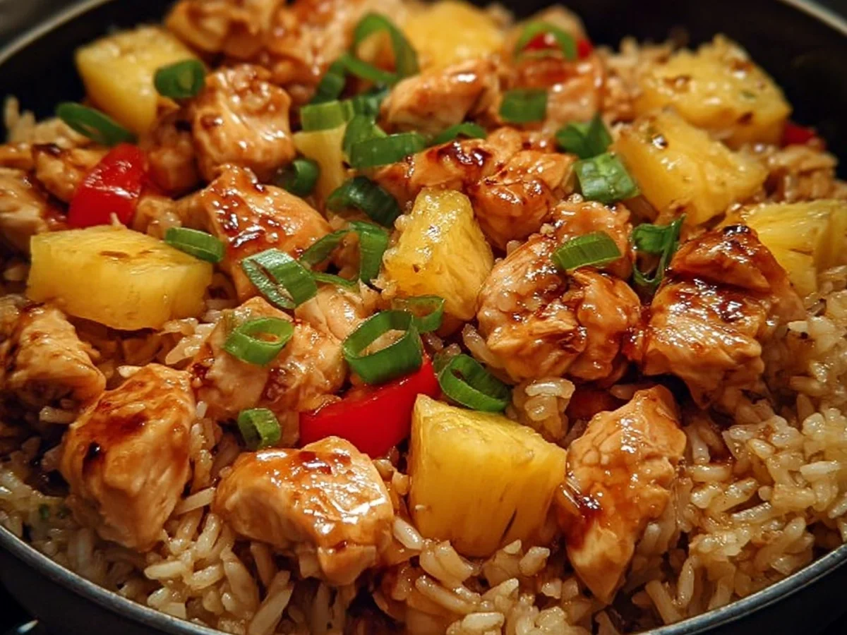 Easy Pineapple Chicken & Rice Dinner - Image 1